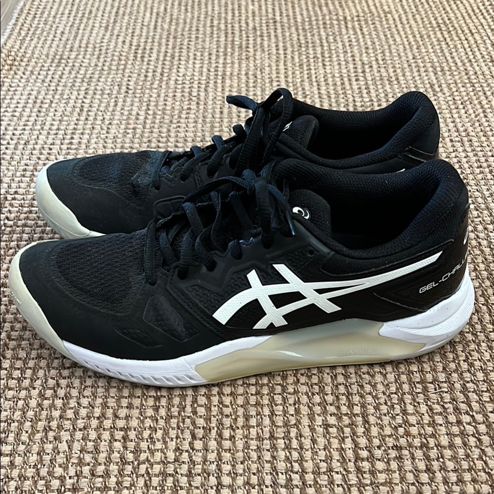 ASICS Gel-Challenger Black and White Sneakers
